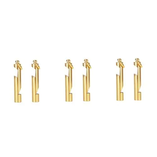 Produktbild: Ciieeo 6stücke Hochwertige Kupferpfeife Mit Flaschenöffner Goldene Outdoor Überlebenspfeife Als Praktisches Zubehör Für Notfälle Und Freizeitaktivitäten
