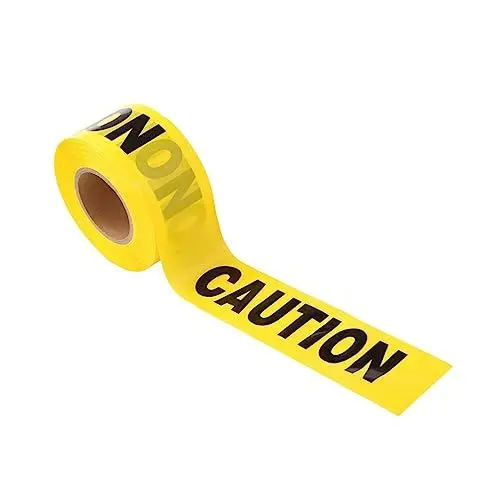 Produktbild: Ciieeo Caution Tape Warnband für Baustellen Klebeband für Vielseitig Einsetzbar für Heim Nachbarschaftsprojekte Leicht zu Handhaben für Partys