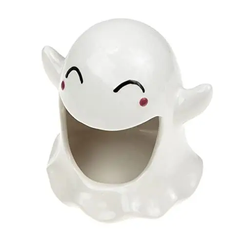 Produktbild: Ciieeo Desktop-Halloween-Verzierung halloween kerzenhalter halloween kerzenständer Geisterdekor Halloween Teelichter Kerzenhalter Wohnkultur Gespenster Teelichthalter Keramik