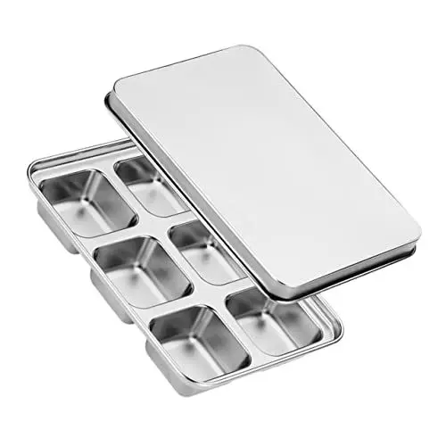 Produktbild: Ciieeo Edelstahlform Eiswürfelform Leicht Zu Lösen Wiederverwendbar