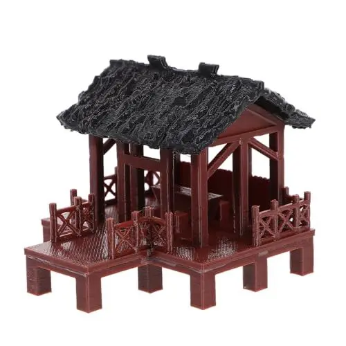 Produktbild: Ciieeo Landschaft Aquarium Mini Pavilion Statue Tabletop Aquatische Dekoration Für Home