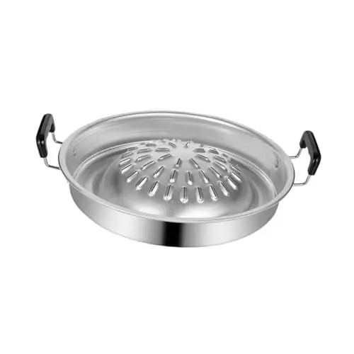 Produktbild: Ciieeo Grillplatte Grilltopf Koreanische Grillpfanne Picknick Grillpfanne Grillpfanne Für Festliches Grillen Bratpfanne Grillpfanne Holzkohle Grilltablett Grillrost
