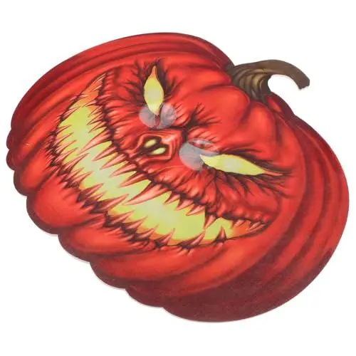 Produktbild: Ciieeo Gruselige Kürbismaske Gruselige Halloween-Kürbismaske Kürbiskopfmaske Neuheit Halloween-Kostümzubehör Party-Requisiten