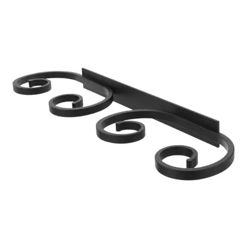 Produktbild: Ciieeo Hängender Weinglashalter aus Metall Stabiler Gläserhalter für Küche Bar und Esszimmer Kreatives Design für Gläser Installieren Reinigen