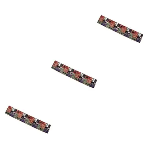 Produktbild: Ciieeo Halloween 3st Halloween-tischdekoration Erröten Tischdecke Tischläufer Tuch Tischdecke Aus Polyester Halloween-kürbis-tischläufer Lustiger Tisch Bier Drucken Tortenspitze