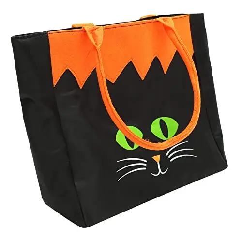 Produktbild: Ciieeo Halloween-handtasche Einkaufstasche Halloween-beutel Tragetasche Für Kinder Süßes Oder Saures Taschen Süße Tragetasche Taschen Für Schulklassen Damen Umhängetaschen Polyester
