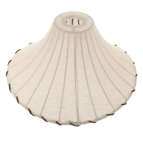 Produktbild: Ciieeo Hardcover-lampenschirm Boho-lampenschirm Kleiner Lampenschirm Glockenlampenschirm Lampenschirm Zum -lampenschirm Deckenleuchten Hülse Schmücken Stehlampe Stoff Weiß