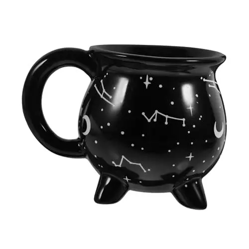 Produktbild: Ciieeo Hexenbecher Halloween Geschenke Kessel Kaffeetasse Halloween Geschenk Keramik Getränkebecher Keramik Kessel Trinkbecher Keramik Servierbecher Keramik Trinkbecher Halloween