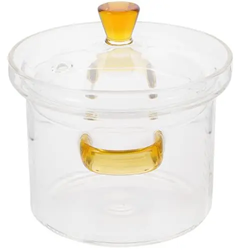 Produktbild: Ciieeo 450 Ml Mit Deckel Topf-set Herd Kochgeschirr Simmertopf Für Vogelnest Und Dampfgarer Hitzebeständiges Küchengeschirr