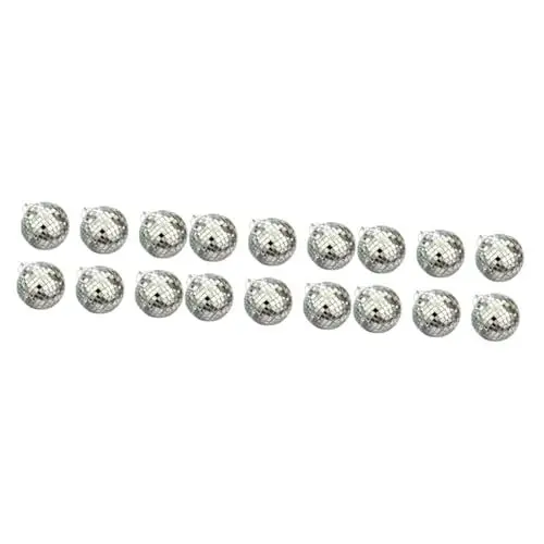 Produktbild: Ciieeo Hochzeitsdekoration 18 STK hängende Discokugeln Mini-Kuchen Hochzeitsdekorationen für die Zeremonie hochzeitslaken wedlock Ornament Weihnachtsdekorationen Discokugeln n klein