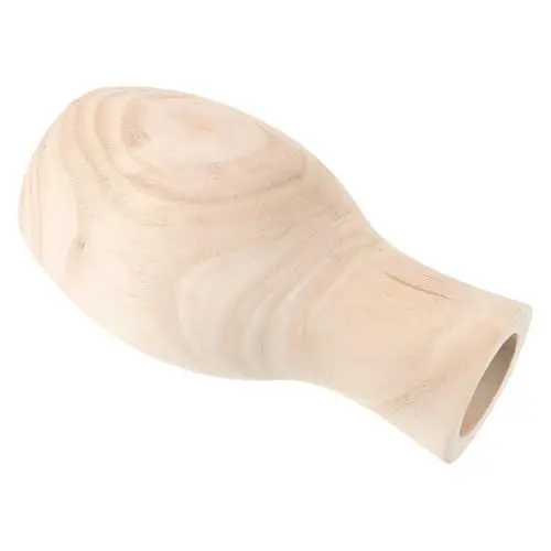 Produktbild: Ciieeo Holzvase Gefälschte Blumen Ovale Vase Gefälschte Pflanzen Hübsche Vase Dekorative Schale Bodenvase Blumentopf Bepflanzen Vasenblumen Für Bauernvase Mit Blumen Paulownia Beige