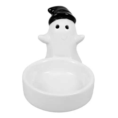 Produktbild: Ciieeo Keramik Geister Kerzenhalter Tisch Kerzenhalter Keramik Kerzenhalter Halloween Geisterdekoration Kerzenständer Halloween Dekoration Halloween Kerzendekoration Geister