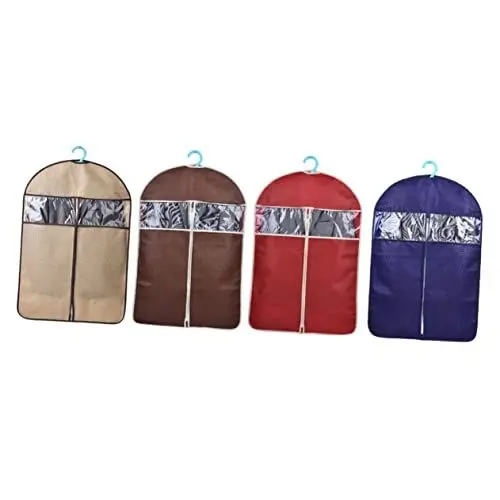 Produktbild: Ciieeo Elegante Staubschutz-aufbewahrungstasche Für Anzüge Kleidungsstücke Organizer-tasche Selbstkorrigierender Reißverschluss Wasserabweisend Dunkle Größe
