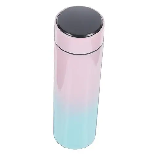 Produktbild: Ciieeo Kompakte Trinkflasche Isolierte Wasserflaschen Intelligente Reise Wärmflasche Vakuumflasche Aus Edelstahl Wasserflasche Aus Edelstahl Outdoor-wasserflasche Pp Fitness Draussen Led
