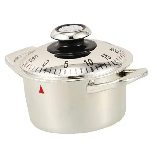 Produktbild: Ciieeo Selbstauslöser Mechanischer Timer 60 Min Countdown Küchentimer Zum Kochen Kochtimer Manuell
