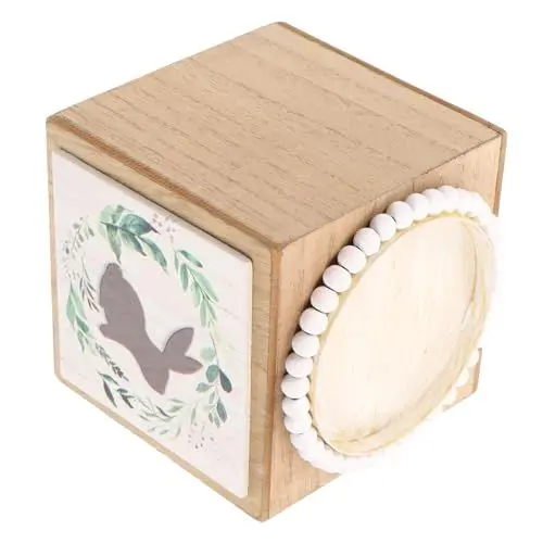 Produktbild: Ciieeo Leuchter-Ornament Votivhalter Aus Holz Stumpenkerzenhalter Weihnachtskerzenhalter Kerzenlicht Dekor Dekorativer Kerzenhalter Osterkerzenhalter Hölzern Teelicht Haushalt Bankett