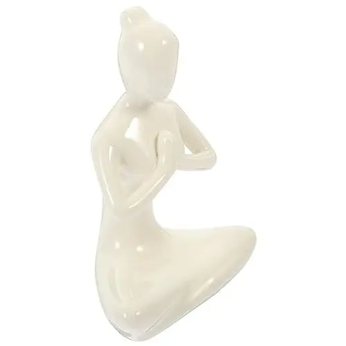 Produktbild: Ciieeo Yoga-Dekorationen – Porzellan-Yoga-Figur Keramik-Yoga-Statue Abstrakte Yoga-meditations-skulptur