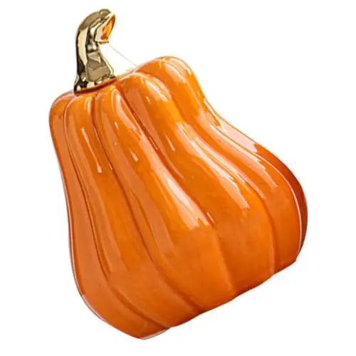 Produktbild: Ciieeo Nordischer Keramikkürbis Kürbisstatuen Kürbis ernten lebensechte Kürbisse Mini-Kürbisfiguren Halloween Figuren Halloween-Figuren kleines Kürbishandwerk Tischdekoration