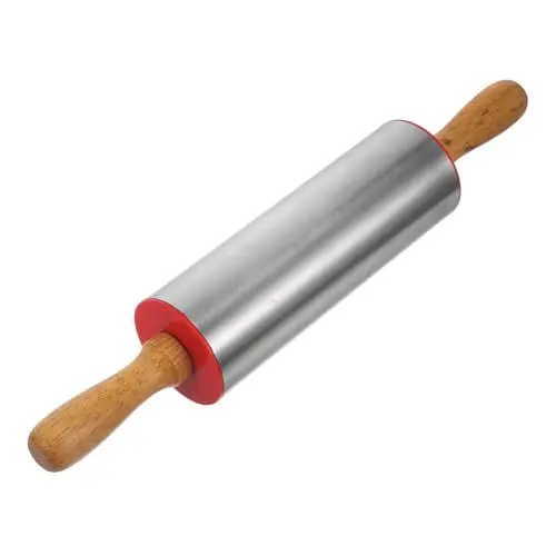 Produktbild: Ciieeo Pizza Roller Gebäck Backen Roller Edelstahl Pizza Backen Werkzeug Docker Roller Hause Küche Utensil