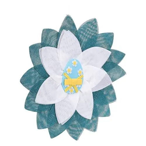 Produktbild: Ciieeo Osterwand Türkranz Geschenkideen für Ostern Geschenkideen Ostern Frühling Türkranz Kranz für Haustür Dekor Ornament Frühlingskranz hängender Kranz künstlich schmücken Federtür