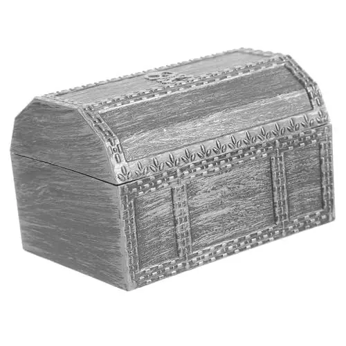 Produktbild: Ciieeo Retro-piratentruhe-spielzeug – Miniatur-schatzkiste Für Partygeschenke Für Mädchen Aufbewahrung Von Kleinem Schmuck Aus Kunststoff