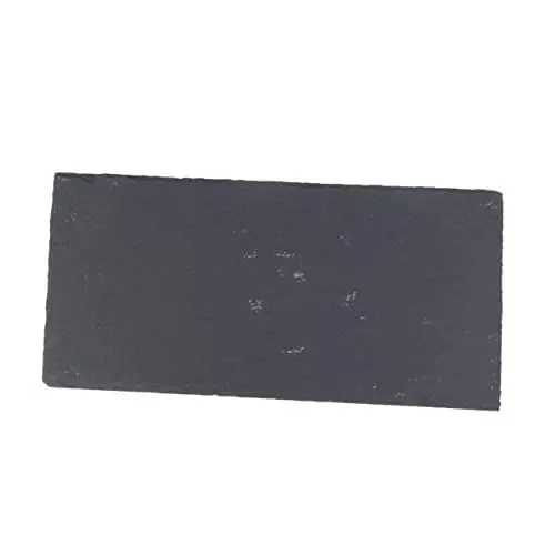 Produktbild: Ciieeo Rechteckige Steinplatte Servierplatte für Obst Käse Pizza 25 X 12 Cm Schwarz