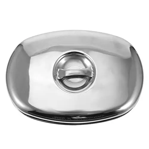 Produktbild: Ciieeo Startseite Deckel Schmelzen Käseschmelzdeckel Käseglocke Kuppel für den einzug küchenbeil Bildschirm Abdeckung Schutzhülle für den Nachtisch Rostfreier Stahl