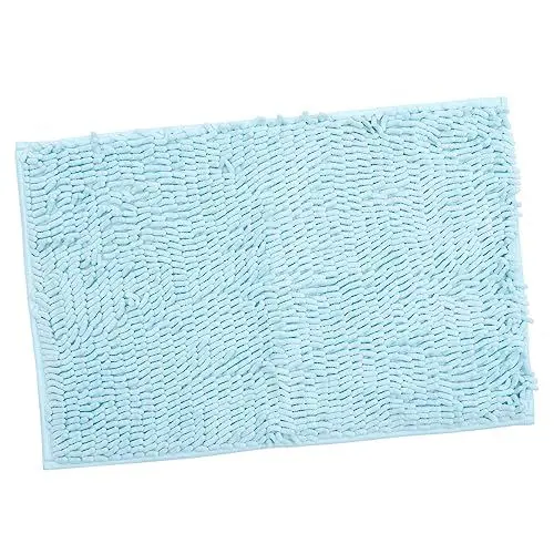 Produktbild: Ciieeo Haushalts-badematte rutschfest Und Saugfähig Für Badezimmer Schlafzimmer Und Küche Weicher Blauer Fußmatte Für Eingangsbereich Maschinenwaschbar Und Pflegeleicht