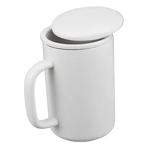 Produktbild: Ciieeo Teetasse Mit Sieb Aus Langlebigem Material 400 Ml Keramik-teetasse Stilvoll Und Funktional