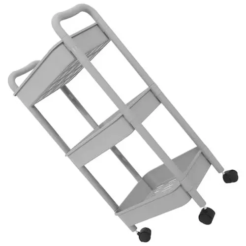 Produktbild: Ciieeo Rollwagen Mit Rädern Für Schlafzimmer Und Badezimmer Aufbewahrungs-Wagen Mehrzweckwagen Organizer Für Küche Und Bad