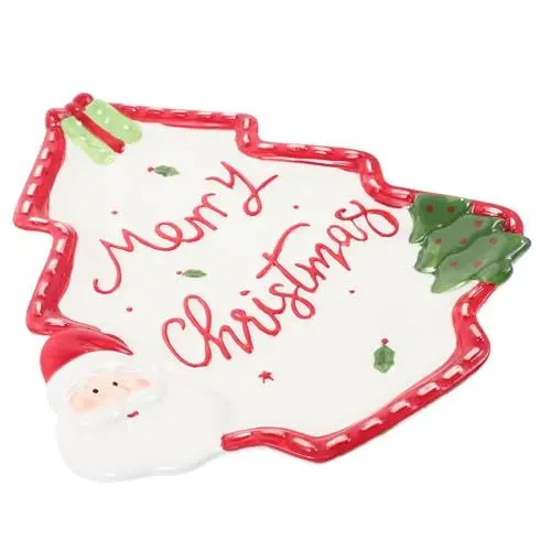 Produktbild: Ciieeo Mini-soßenteller Weihnachtsbaum Keramik Weihnachtsmann-teller Für Restaurants Vielseitige Gewürzschale