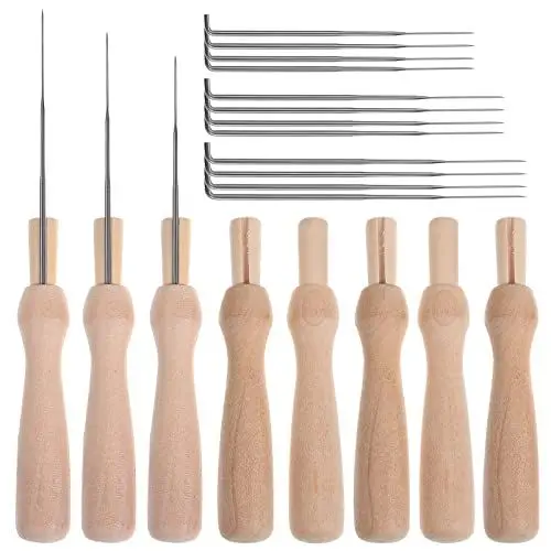 Produktbild: Ciieeo Werkzeuge Aus Wollfilz Filznadeln Filzen Prickelnadel Filznadelhalter Bastelsets Aus Wollfilz Maschinenöl Nadelfilz-set Stricknadeln Für Anfänger Filzzubehör Haushalt Garn Eisen