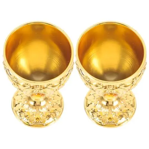 Produktbild: Ciieeo 2stücke Kleine Weinbecher Aus Retro-design Für Partys Hochzeiten Und Multifunktional Als Trinkbecher Für Whisky Cocktails Und Wasser