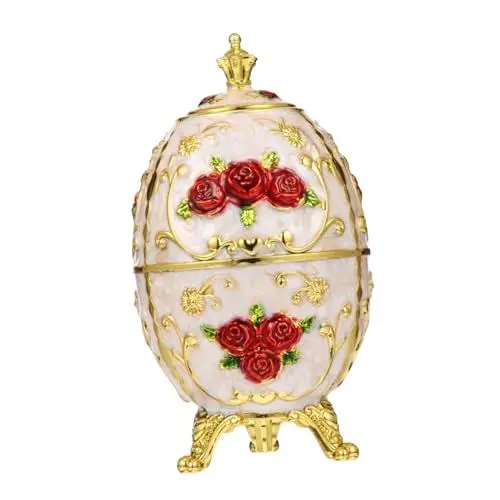 Produktbild: Ciieeo Zahnstocherbox Spender Push Automatische Vintage Gold Weiß für Partys Gifting