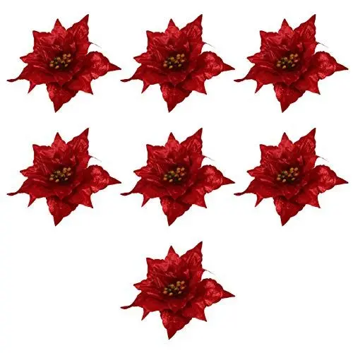 Produktbild: Ciieeo Zubehör Kunstblume Kunstblumen rative Ration Dekorative Künstliche Schmücken Künstliche Christbaumschmuck Adventskranz Ornamente