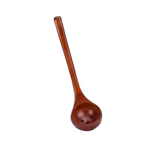 Produktbild: Ciieeo hölzerner Sieblöffel japanischer Löffel Öl Ölsieblöffel japanische Löffelsiebe Kochseparator Ölkelle kitchen helper kitchenaide Küchengeräte Kochlöffel aus Holz