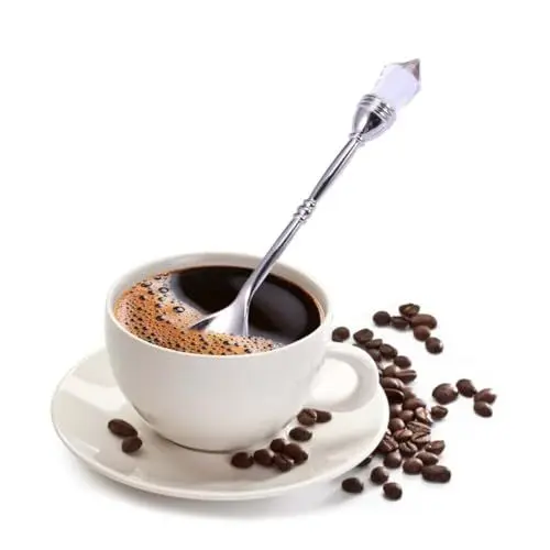 Produktbild: Ciieeo löffel set spoon set cafe intencion coffee spoon kafeemahler standreibe kaffeeműhle Löffelset pub bumbsbar kaffesiruup Palast Teelöffel Geschirr Kaffeelöffel Rührlöffel