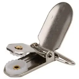 Produktbild: Cikonielf 20PCS Metall Schnuller Hosenträger Clips Hosenträger Druckknopf für Kleidung Dekoration Projekt Craft Flexible Straps Hosenträger für Kissenbezüge Kissen(20 STÜCKE)