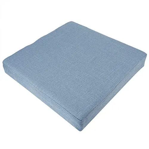 Produktbild: Cikonielf Haushaltsquadrat Soft Yoga Bodenkissen Mehrere Farben Abnehmbares waschbares Meditationsmattenkissen(Blau)