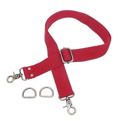 Produktbild: CIMAXIC 1stk Verstellbarer Taschengurt Gurtband Halloween-gefälligkeiten Für Kinder Schultergurte Für Taschen Ukulelengurt Brieftasche Rot Offizielles Dokument Eine Schulter Handtasche