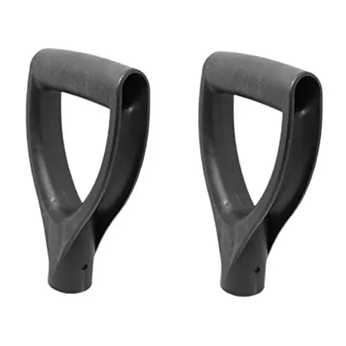 Produktbild: CIMAXIC 2 Stück Kunststoff Schaufelgriffe Ergonomische Tragbare Griffe Für Grab Und Rechenwerkzeuge Robuste Und Langlebige Ersatzteile Für Gartenarbeiten Ideal Für Den Einsatz Im