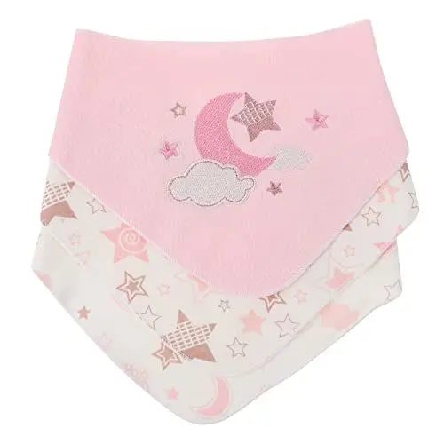 Produktbild: CIMAXIC 3st Dreieckiges Lätzchen Baby-bandana-lätzchen Baby-speicheltuch, Neugeborenen-sabber-lätzchen Reine Baumwolle (über 95%) Männer Und Frauen Lätzchen Essen Wasser Aufnehmen