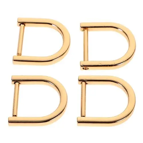 Produktbild: 4stücke D Ring D Buckle Zubehör Aus Zinklegierung Für Taschen Rucksäcke Langlebig Installieren