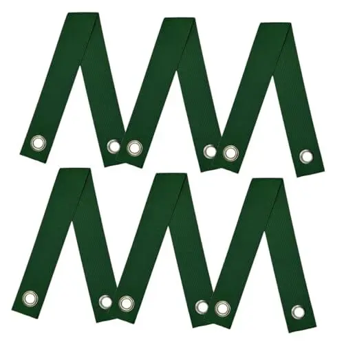Produktbild: CIMAXIC 6st Baumgurte Für Den Gartenbau Baumstützband Pflanzenstützgurt Baumband Baumriemen Zum Abstecken Baum Bindeband Riemen Für Pflanzenpfähle Baumkrückengurt Baum Seil Green Nylon