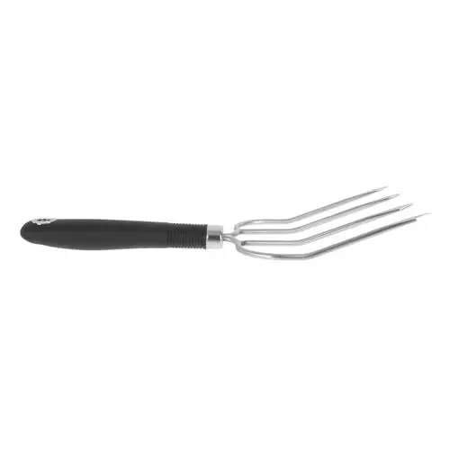 Produktbild: CIMAXIC Edelstahl Grillgabel 245mm Robuste Barbecue Für Steak Fleisch Und Gemü Ideal Für Outdoor Grillen Und Haushaltsgebrauch Langlebiges Grillzubehör