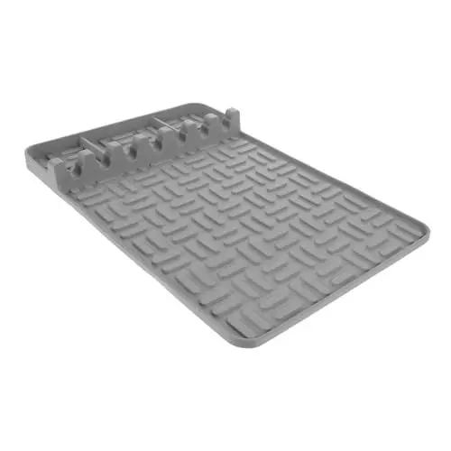 Produktbild: Silikonmatte Für Grillbesteck Ablage Grillseitenunterlage Aus Silikon Matte Für Küchenarbeitsplatte