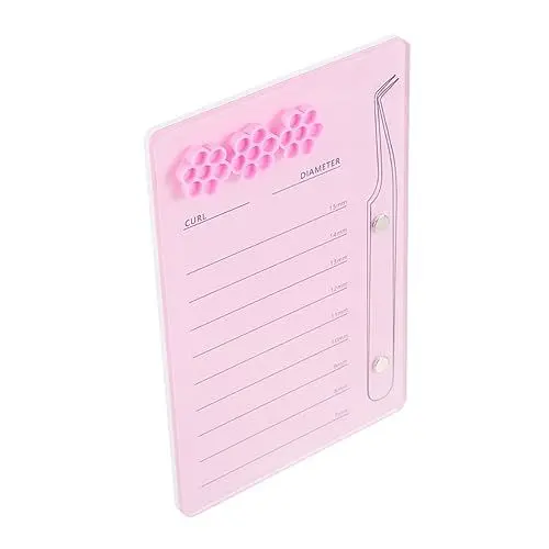 Produktbild: Magnetisches Haarbrett Wimperntablett Aus Acryl Wimpernbrett Für Wimpernverlängerung Tragbar Und Praktisch Für Kosmetiker Hause