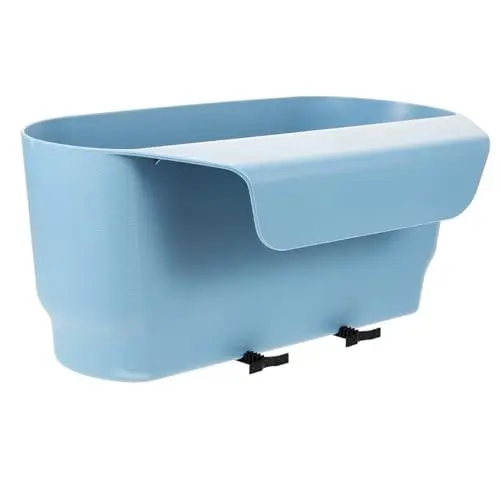 Produktbild: CIMAXIC wasserspeicher Water Storage Hängender Blumentopf für den Garten Blumentöpfe Wohnkultur Töpfe für Pflanzen Gartengeländer-Pflanzgefäß für den Hof hängender Pflanzentopf mit Tablett