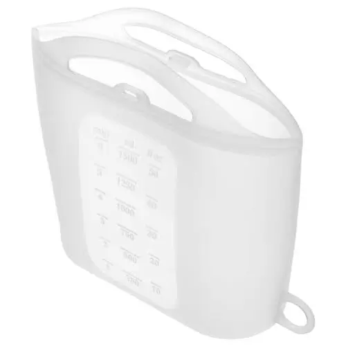 Produktbild: Reinigungsbeutel für Babyflaschen Gemüse-Sterilisatorbeutel milk storage bags isoliertasche für babyflaschen Lebensmittelbehälter Mikrowellen Gefrierbehälter aus Silikon Dampf
