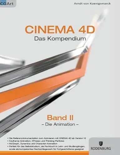 Produktbild: CINEMA 4D, Das Kompendium: Band 2, Die Animation